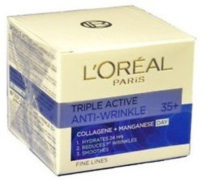 

L'Oreal Triple Active anti Wrinkle Collagen managanese 35+(50 ml)