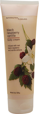 

Bath & Body Works Pleasures Collection Black Raspberry Vanilla Body Cream(226 g)