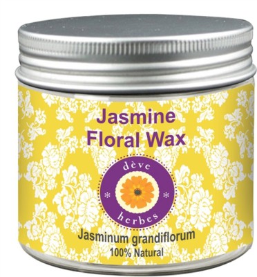 deve herbes Pure Jasmine Floral Wax (Jasminum grandiflorum) 50gm(50 g)