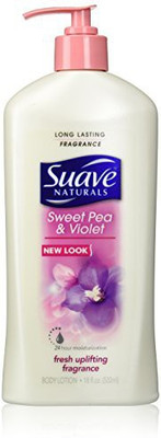 

Suave naturals sweet pea & violet body lotion 18 oz(540 ml)