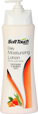 

Soft Touch Daily Moisturizing Lotion LEMONGRASS N TANGERINE WITH VITAMIN E(500 ml)