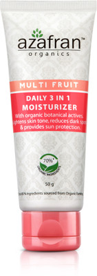 

Azafran Organics Multi Fruit Daily 3 in 1 moisturizer(50 gm)