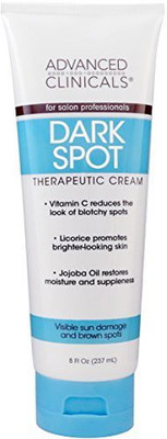 

Advanced Clinicals Dark Spot Therapeutic Cream with Vitamin C. Hydroquinone Free(240 ml)
