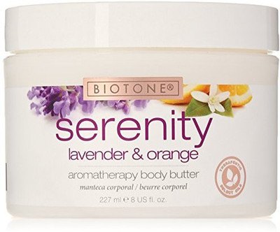 

Biotone Serenity Aromatherapy Body Butter, Lavender And Orange(227 ml)