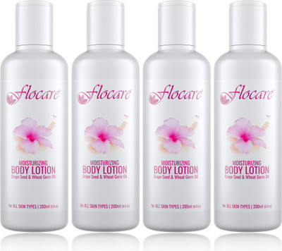 

Flocare Moisturizing Body Lotion (Set of 4)(800 ml)