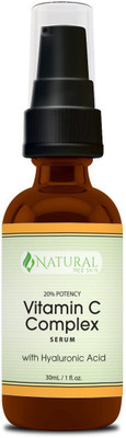 

Natural Med Skin Vitamin C Complex Hyaluronic Acid Serum Professional Best Topical Anti Aging Serum(30 ml)