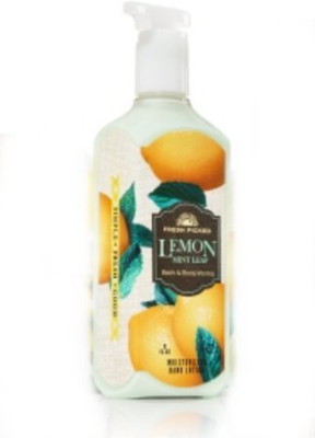 

Bath & Body Works Fresh Picked Lemon Mint Leaf Moisturizing Hand Lotion(240 ml)