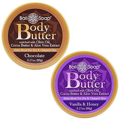 

Bali Soap Body Butter, 2 Pc Set, Each (chocolate & Vanillahoney)(90.0 g)