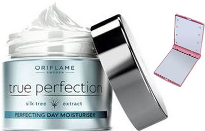 Oriflame Sweden TRUE PERFECTION DAY MOISTURISER WITH SMART POCKET MIRROR(50 ml)