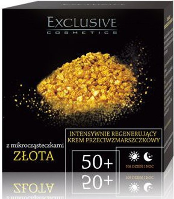 

Exclusive Cosmetic Intensively Regenerating Anti Wrinkle Cream With Gold Particles(53.226 ml)