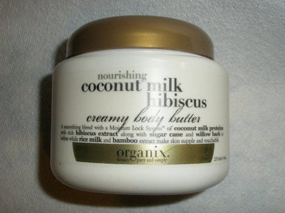 

Organix nourishing coconut milk hibiscus creamy body butter(240 ml)