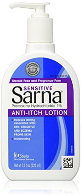 A+B Sarna Sensitive, Anti-Itch Lotion Fragrance Free 7.5 ( )(222 ml)