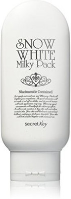 

Secret Key Snow White Whitening Milky Pack Mask For Face And Body(113.36 g)