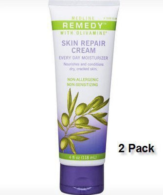 

Medline Remedy Skin Repair Cream with Olivamine - Two Tube(120 ml)