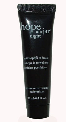 

Philosophy Hope in a Jar Night Intensive Retexturizing Moisturizer /0.4 Trial Size(12 ml)