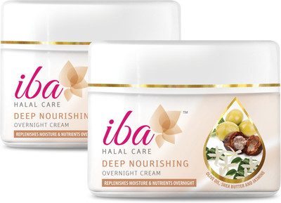 

Iba Halal Care Deep Nourishing Overnight Cream (Pack of 2)(50 g)