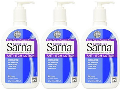 

Sarna Sensitive, Anti-Itch Lotion Fragrance Free (Quantity of 3)(225 ml)