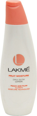 

Lakme Fruit Moisture Peach & Plum Daily Glow Moisturizer(200 ml)