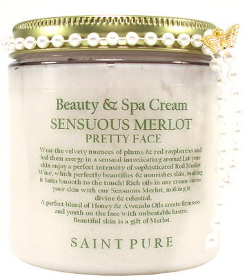 

Saint Pure Sensuous Merlot Wine Beauty & Spa Cream(250 g)