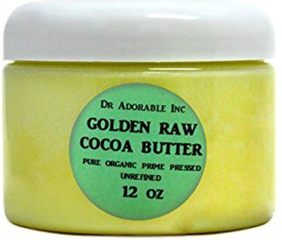 

Dr Adorable COCOA BUTTER ORGANIC RAW Grade A PRIME PRESSED UNREFINED 12 OZ(295 g)