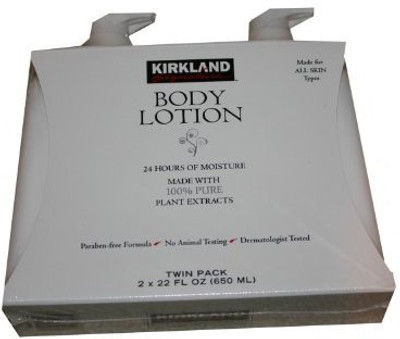 

Unknown Twin Pack Kirkland Signature Body Lotion(660 ml)