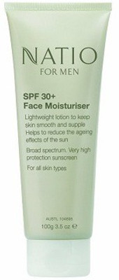 Natio For Men SPF 30+ Face Moisturiser,(100 g)