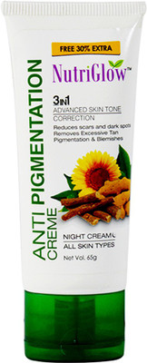 

NutriGlow Anti Pigmentation Night Creame(65 ml)