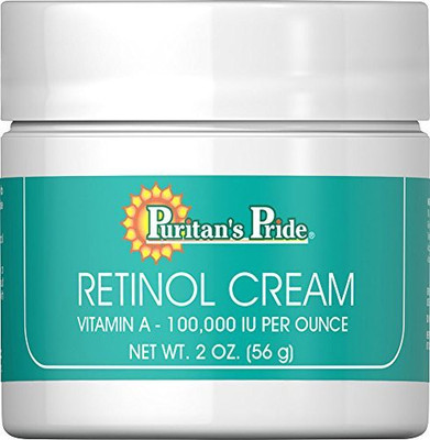 

Puritan's Pride Retinol Cream, , A 100,000 IU per(60 ml)
