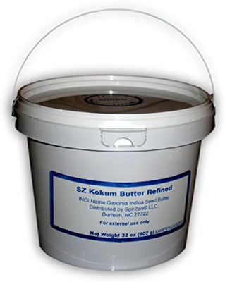 

SpirZon LLC SZ Kokum Butter Refined Raw 2 Lbs ( )(946 ml)
