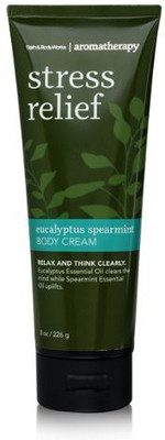 

Bath & Body Works Aromatherapy Stress Relief Eucalyptus Spearmint Body Cream(240 ml)