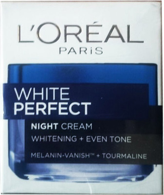 

L'Oreal White Perfect Night Cream Whitening + Even Tone ( Made in Indonesia)(50 ml)