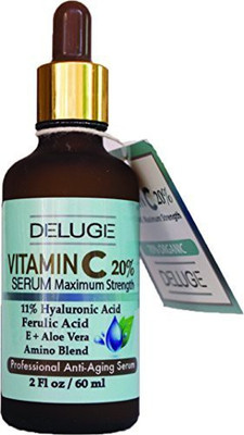 

Deluge Best Vitamin C Serum For Face With 20% Vitamin C(60 ml)