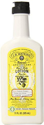 

J R Watkins Natural Hand & Body Lotion, Lemon Cream, (Pack of 3)(330 ml)