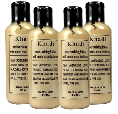 

Khadi Herbal Sandalwood Alovera Moisturizer(840 ml)