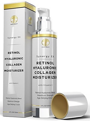 

Asana Beauty Products Synergy Ex Retinol Hyaluronic Acid Collagen Cream Anti-aging | Anti-wrinkle Moisturizer Skin Cream(120 ml)
