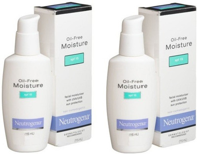 Neutrogena Oil-Free Moisture Spf15 ( Pack Of 2 )(230 ml)
