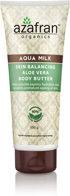 

Azafran Organics Aqua Milk Skin Balancing Aloe Vera Body Butter(100 g)