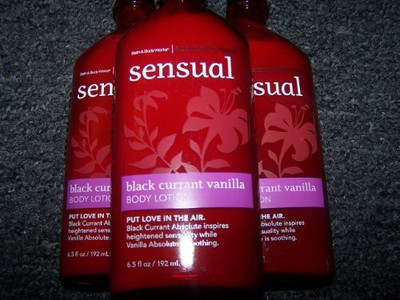 

Bath & Body Works Lot of 3 Aromatherapy Sensual Black Currant Vanilla Body Lotion (Black Currant Vanilla)(195 ml)