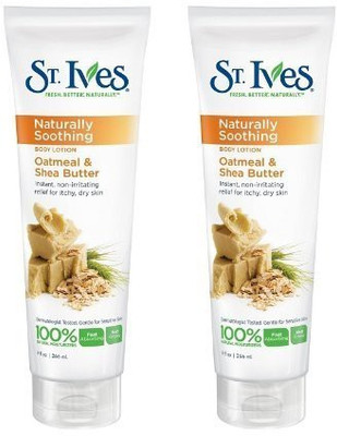 

St. Ives Soothing Oatmeal and Shea Butter Body Lotion, (2 Pack)(270 ml)