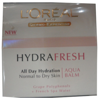 

L'Oreal Hydrafresh Aqua Balm - Normal to Dry Skin(50 ml)