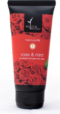 

Natural Bath & Body Rose & Mint Hand Souffle(100 ml)