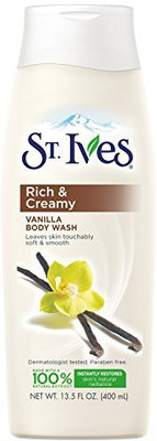 

St. Ives Rich And Creamy Body Wash, Vanilla (pack Of 6)(400 ml)