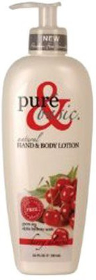 

Pure & Basic Pure and Basic Natural Bath and Body Lotion, Cherry Almond(360 ml)