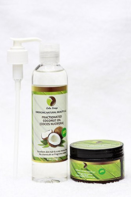 

Emerging Natural Beauty Bundle Fractionated Coconut Oil And Whipped Shea Body Butter(118.28 ml)