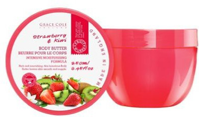Grace Cole Fruit Work Strawberry And Kiwi Body Butter(250 ml)