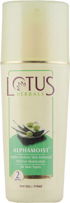 

Lotus Alphamoist Alpha Hydroxy skin renewal oil free moisturizer(170 ml)