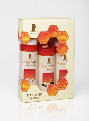 

Schwartz Body Lotion, Body Wash And Face Wash Gift Set With Honey And Propolis, Pack Of 2(200 g)