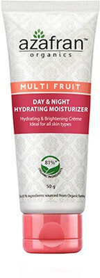 

Azafran Organics Multi Fruit Day & Night Hydrating Moisturizer(50 g)
