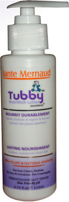 

Tubby Nutririch Lotion Soothes, Moisturises dried skin(110 ml)