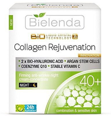 

Bielenda Collagen Rejuvenation Firming Anti-Wrinkle Night Cream-Concentrate 40+ (50 ml)(51 ml)